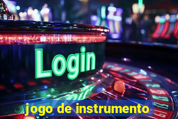 jogo de instrumento